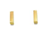 Γυναικεία χρυσά σκουλαρίκια 9 καρατίων μπαστουνάκια