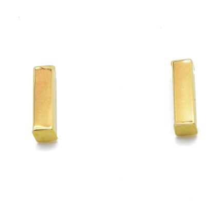 Γυναικεία χρυσά σκουλαρίκια 9 καρατίων μπαστουνάκια