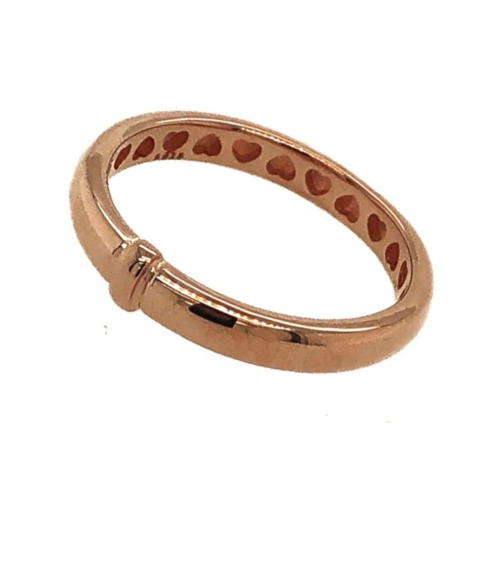 Ασημένιο, 925, ροζ επιχρυσωμένο δαχτυλίδι βεράκι