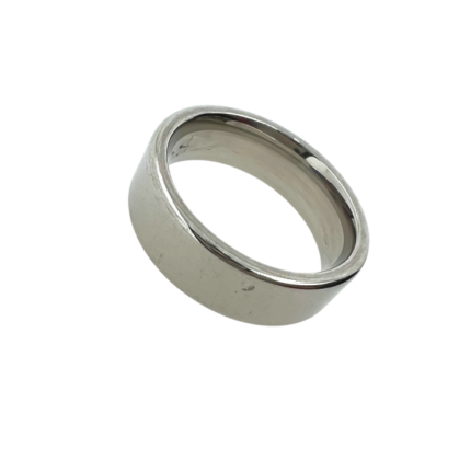 Ατσάλινο, unisex δαχτυλίδι, σε ασημί χρώμα