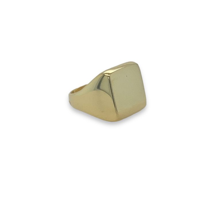 Nina Gold E-shop | Χειροποίητο κόσμημα, Πύργος Ηλείας Ασημένιο, 925, επιχρυσωμένο κλασικό δαχτυλίδι, σεβαλιέ, one size